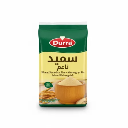 Durra branded fine wheat semolina pack front