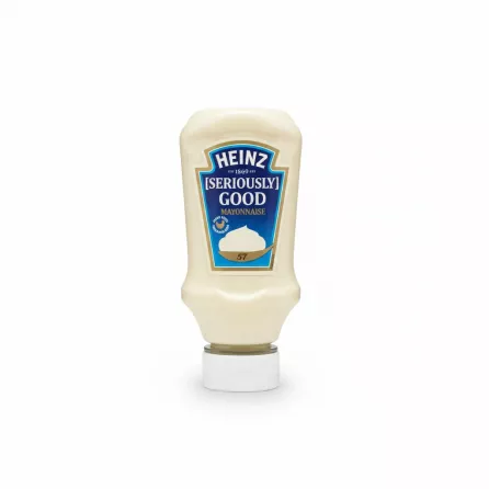 Heinz Seriously Good Mayonnaise bottle front view