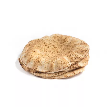 Dina Wholemeal Small Lebanese Bread soft wholemeal Lebanese flatbread available on Halalo.
