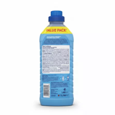 Back label of Lenor Fabric Conditioner with product details