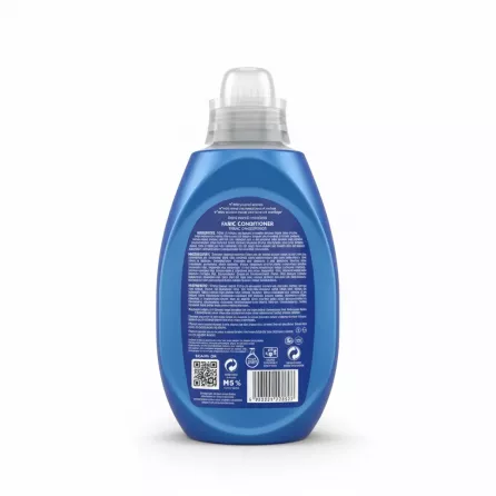 Comfort Ultra Fresh & Protect fabric conditioner bottle back with ingredients and details