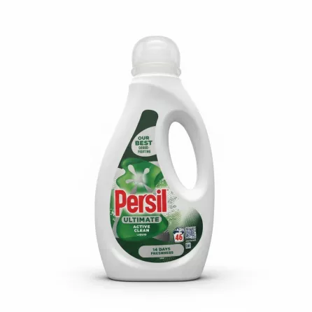 Bottle of Persil Ultimate Active Clean liquid detergent