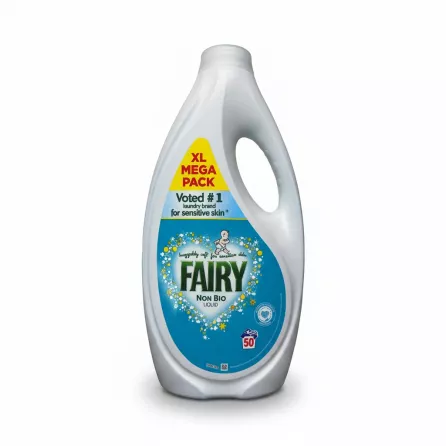 Fairy Non Bio Liquid Laundry Detergent XL Mega Pack front