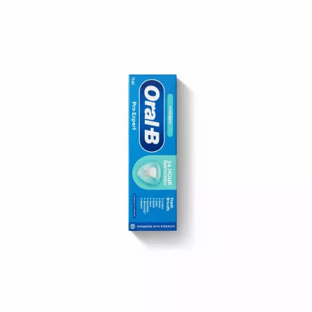 Oral-B Pro-Expert Fresh Burst Toothpaste in blue packaging