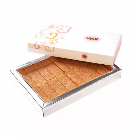 El Abd Egyptian Plain Basbousa | بسبوسه سادة العبد | Buy Online at halalo.co.uk