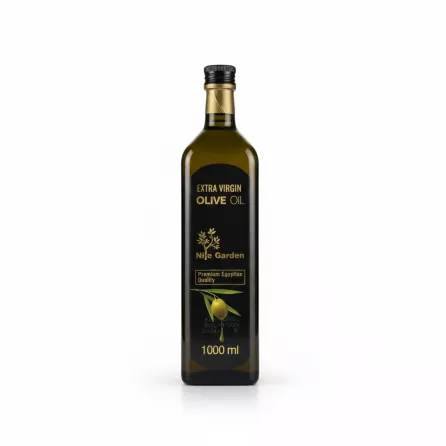 Nile Garden Extra Virgin Olive Oil 1000ml bottle front label