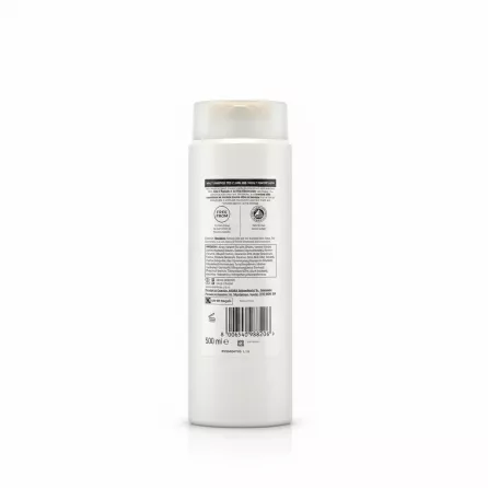 Pantene Pro-V Repair & Protect Shampoo bottle back with ingredients