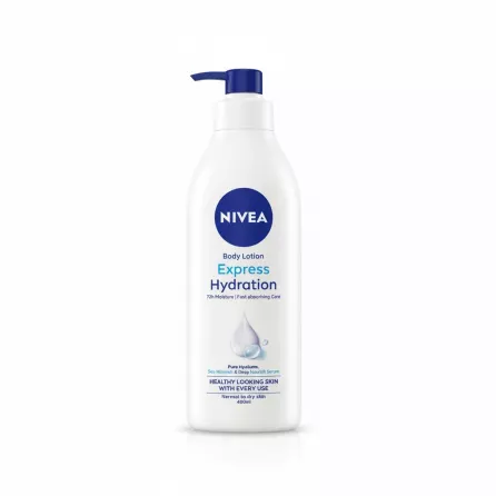 NIVEA Express Hydration Body Lotion 400ml front view