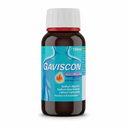 Gaviscon Original Aniseed 150ml bottle front