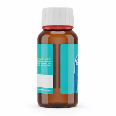 Gaviscon Original Aniseed 150ml bottle back with barcode and product details