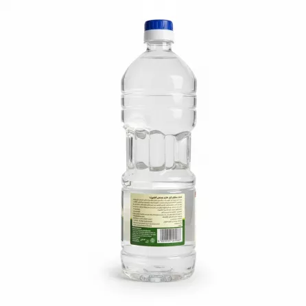 Back view of Amara Natural Vinegar 900ml bottle showing label and barcode