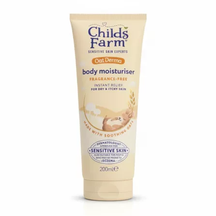 Childs Farm Oat Derma Body Moisturiser 200ml front view