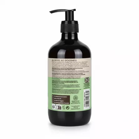 Back label of Baylis & Harding Kids shampoo showing ingredients and usage instructions