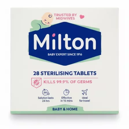 Box of Milton Sterilising Tablets