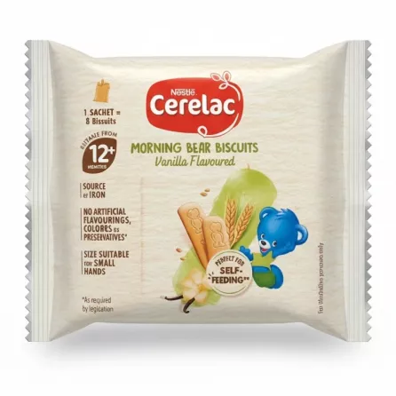 Cerelac Morning Bear Biscuits vanilla flavoured pack front