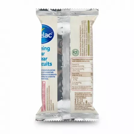 Cerelac Morning Bear Biscuits pack back with ingredients and nutrition