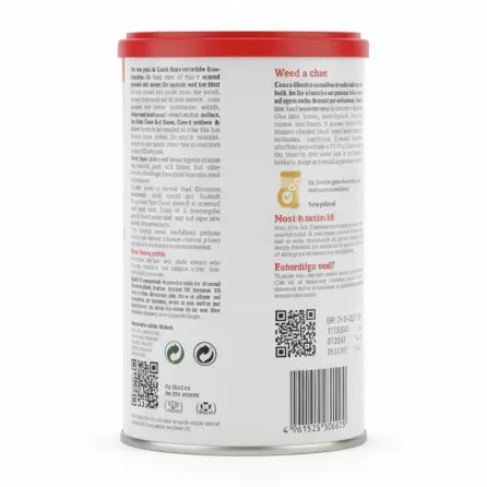 Cow & Gate First Infant Milk container back view with product description