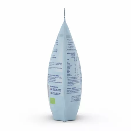 Aptamil Organic Baby Rice pack back with ingredients and preparation instructions