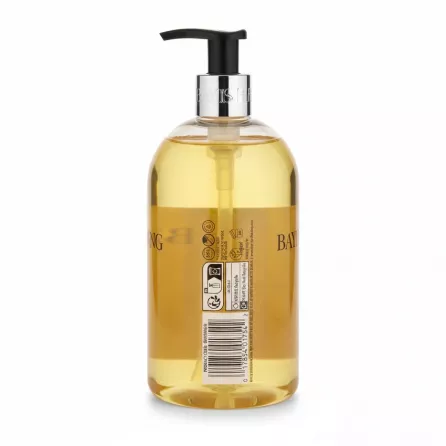 Back view of Baylis & Harding Sweet Mandarin & Grapefruit Hand Wash showing label and barcode