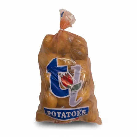 Bag of Tulipland potatoes with light brown skin