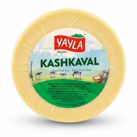 Yayla Kashkaval Pasta Filata Cheese wheel front view