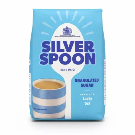 Silver Spoon Granulated Sugar pack front