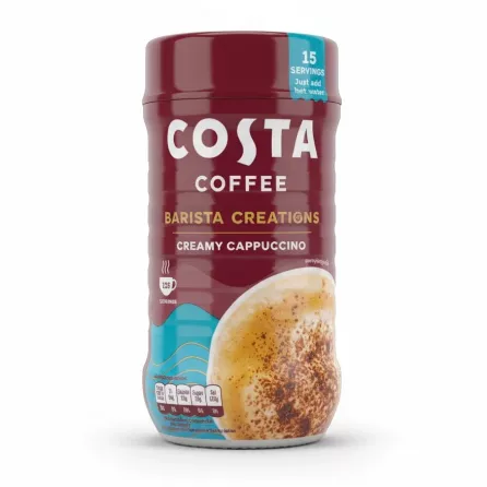 Costa Coffee Barista Creations Creamy Cappuccino jar front