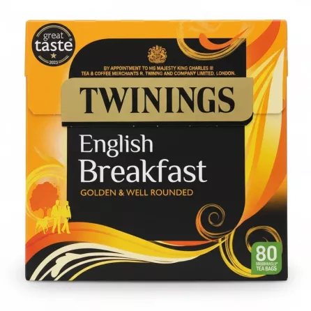 Twinings English Breakfast Tea box front