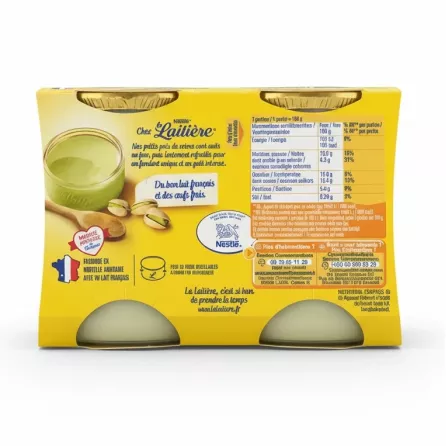 Back view of packaging showing nutritional information and product details