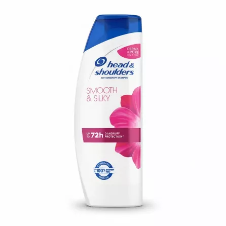 Head & Shoulders Smooth & Silky shampoo front view
