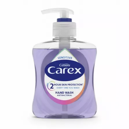 Cussons Carex Sensitive Antibacterial Hand Wash front view