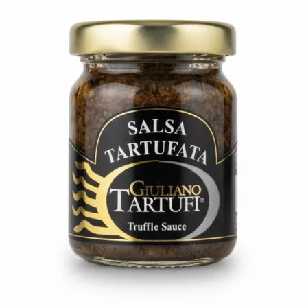 Giuliano Tartufi Truffle Sauce small jar with black and gold label