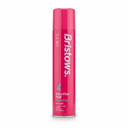 Bristows Extra Firm Hold Hairspray 300ml can front view