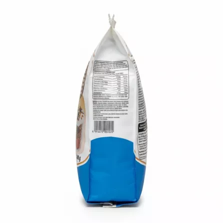 Esgir Choco Zero sugar free vegan cereal back packaging with nutritional information and ingredients listed