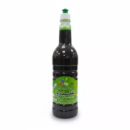 Bottle of Krebial Algerian Mint Syrup front view