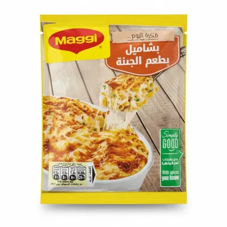 Maggi bechamel cheese sauce mix packet front