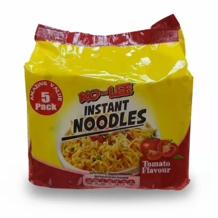 Ko-Lee Instant Noodles Tomato Flavour 5 pack front