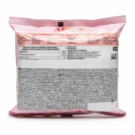 Back view of Samyang Buldak Hot Chicken Carbonara Ramen with ingredients and cooking instructions