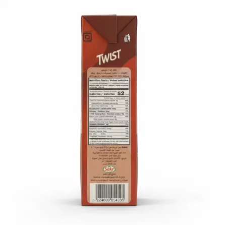 Twist Apple Nectar juice nutrition facts and barcode