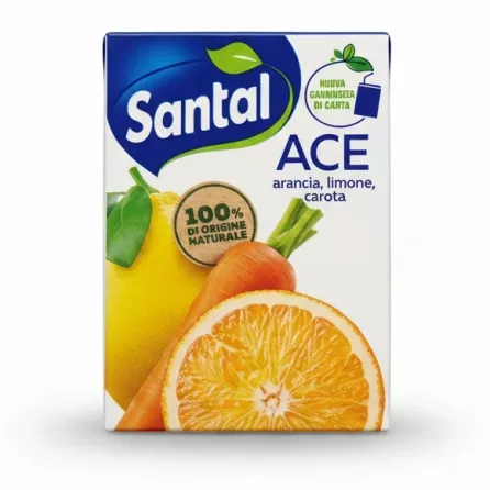 Santal ACE Orange Lemon Carrot Juice carton front