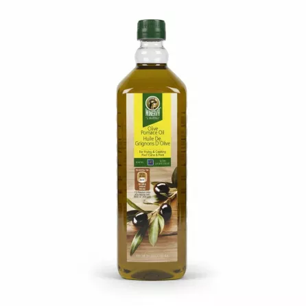 Minerva Olive Pomace Oil 1 Litre bottle front label