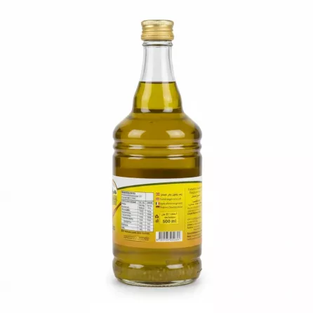 Green Gardens Valley Extra Virgin Olive Oil 500ml glass bottle nutritional label