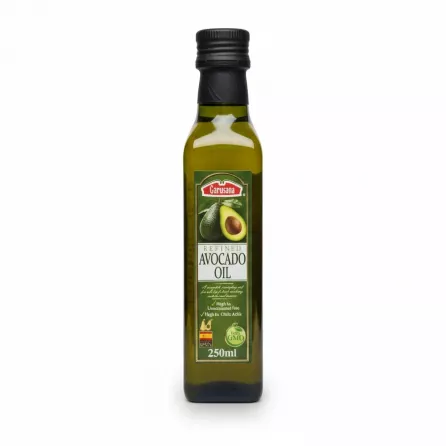 Garusana Refined Avocado Oil 250ml front bottle