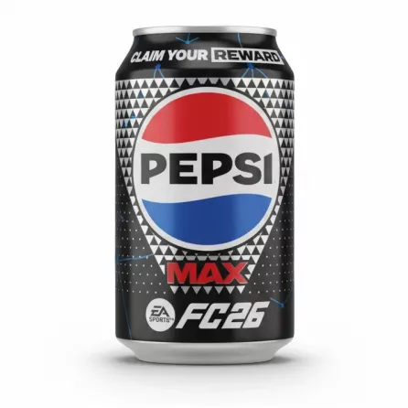 Pepsi Max cola soft drink can front view