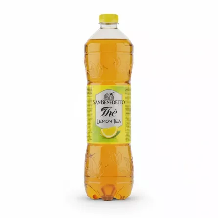 San Benedetto lemon tea 1.5 litre bottle front view