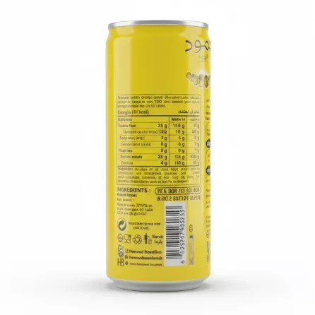 Hamoud La Blanche Limonade can nutritional facts and ingredients