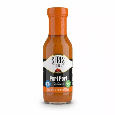 Seres Foods Peri Peri Hot Sauce bottle front view