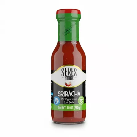 Seres Foods Sriracha Hot Pepper Sauce front label