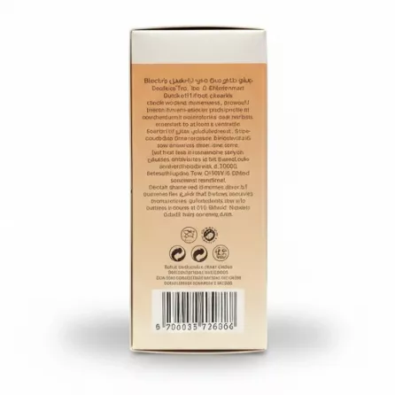 Mostafavi Black Tea & Cinnamon box back with Arabic and English text and price sticker