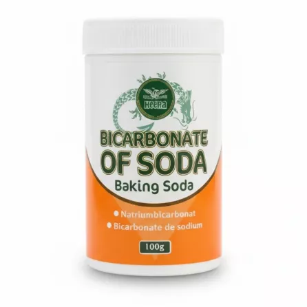 Heera Bicarbonate of Soda baking soda container front